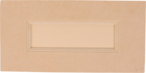 Jaffa Style MDF Cabinet door at Clear Solutions. Double Step Bevel Shaker Style Cabinet.
