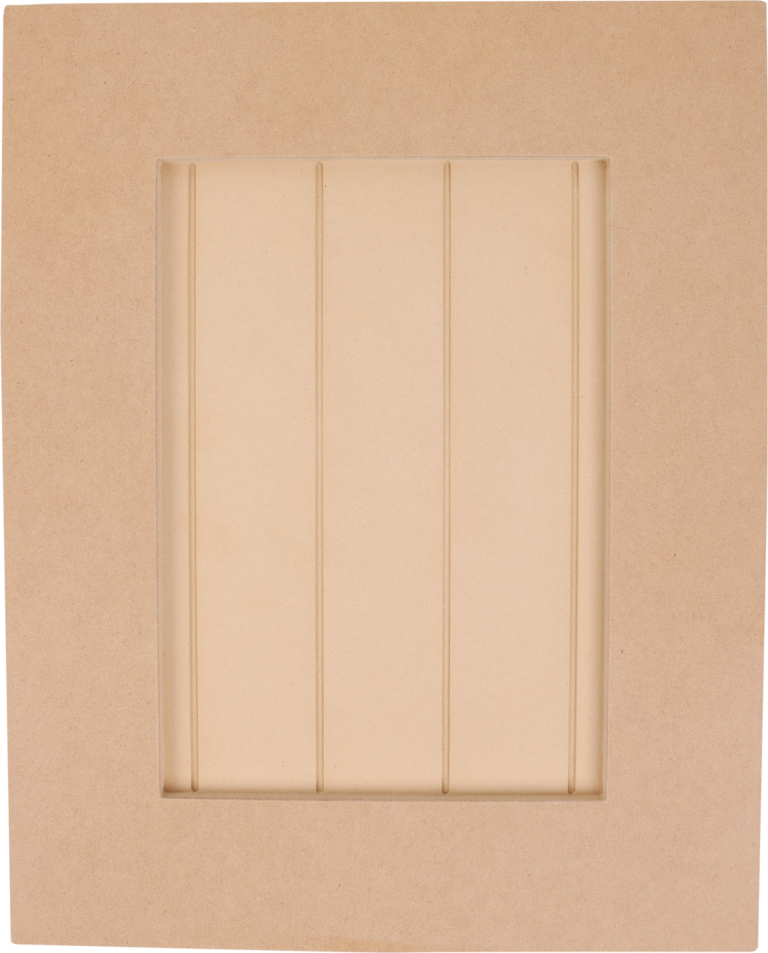 Kingsmill Style MDF Cabinet door at Clear Solutions. Shiplap Shaker Style Cabinet.